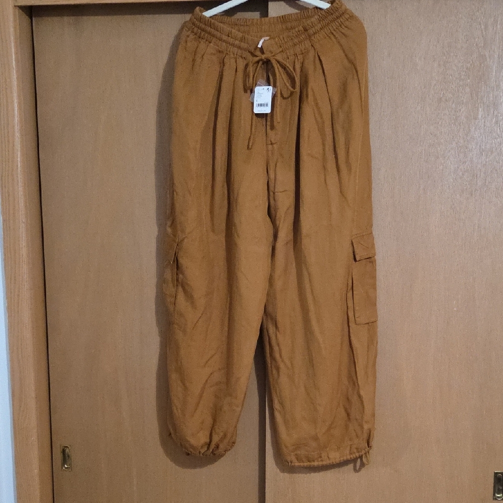 Casual Brown Cargo Pants